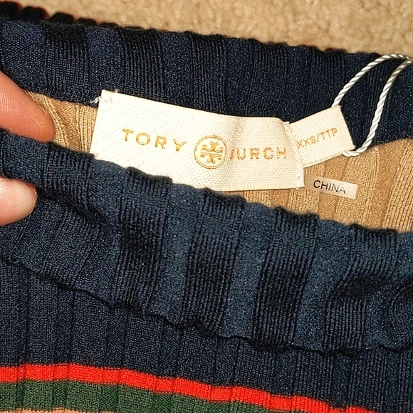 NEW Tory Burch Ribbed Merino Wool Turtleneck - Picture 9 of 12